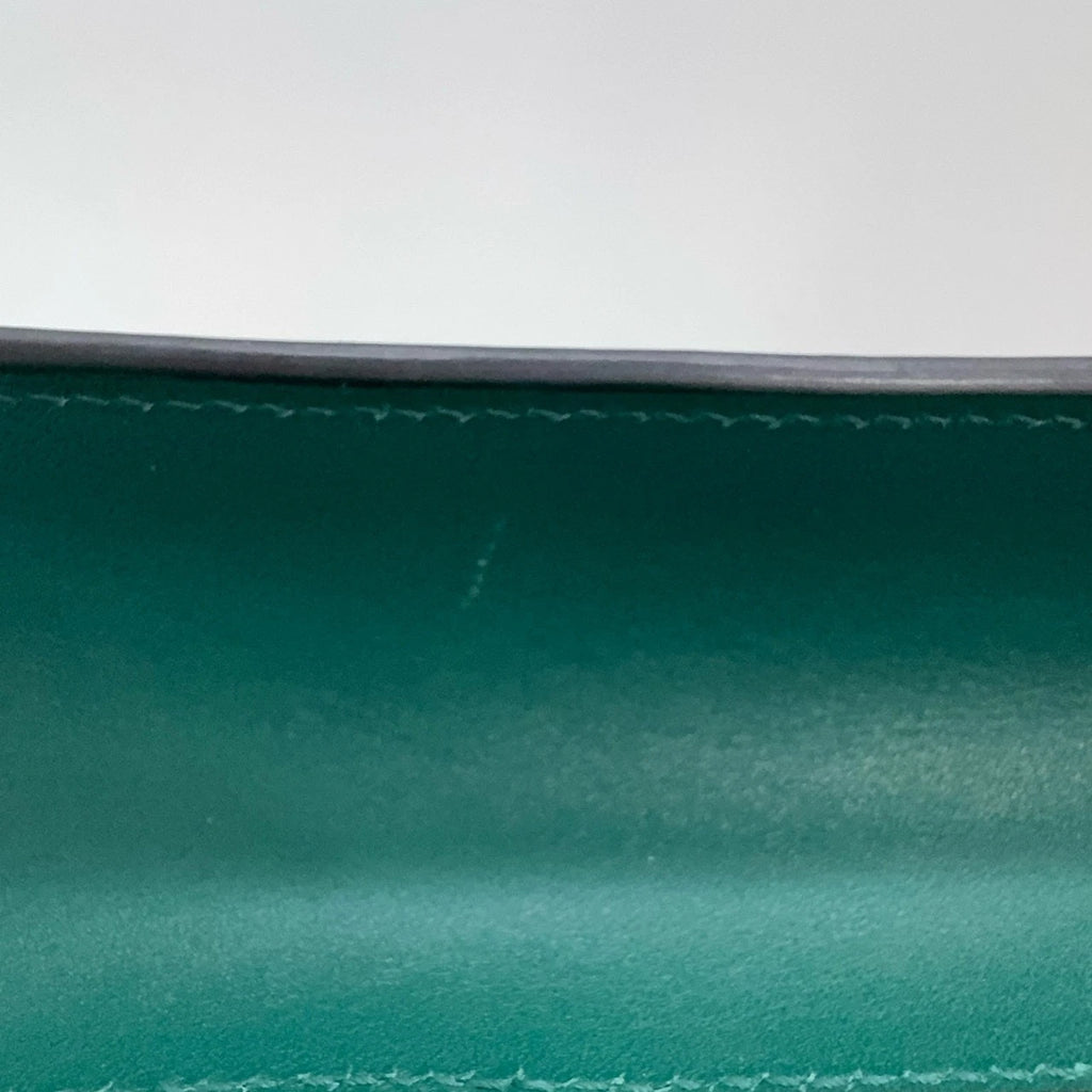 Bvlgari Snake Head Chain Shoulder Crossbody Bag For Women Emerald Green