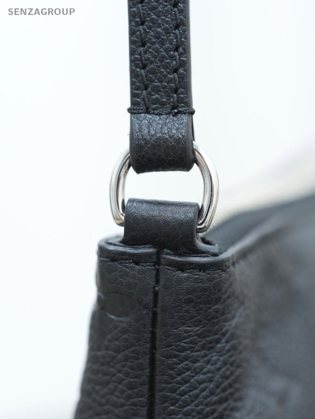 Louis Vuitton Monogram Pallas Clutch Black Empreinte Shoulder bag Crossbody