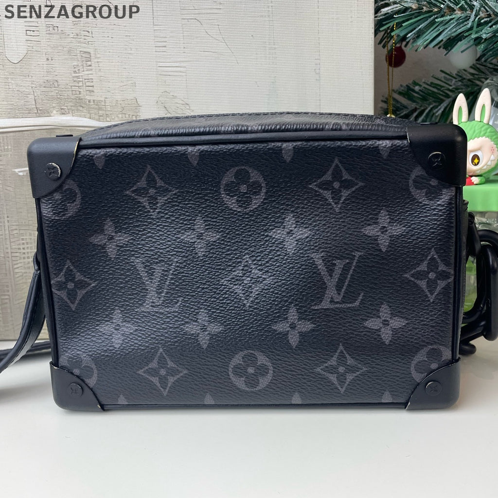 Louis Vuitton Soft Trunk Monogram Small Black Unisex Crossbody Bag