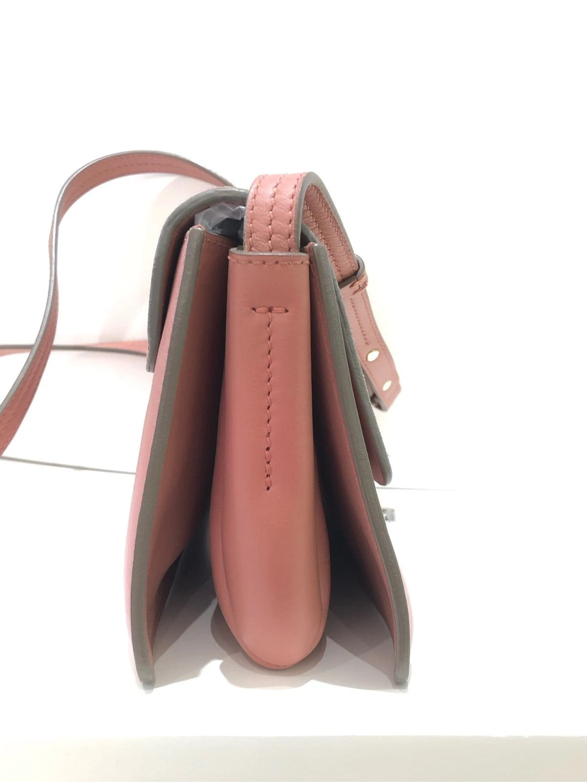 Chloe Pink Large Hoop Shoulder Bag For Women