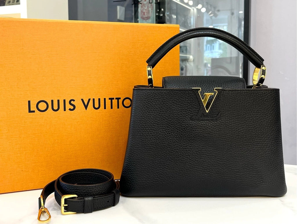 Louis Vuitton Capucines Crossbody Top Handle Excellent