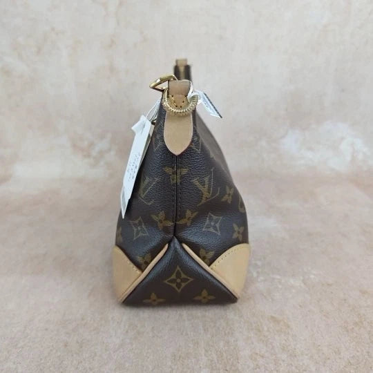 Louis Vuitton Boulogne Monogram Canvas Shoulder Bag Crossbody Excellent
