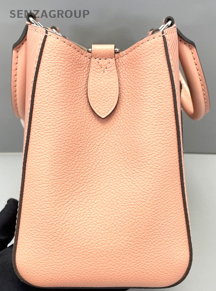 Louis Vuitton Marelle Epi Leather Top Handle Pink Handbag Women