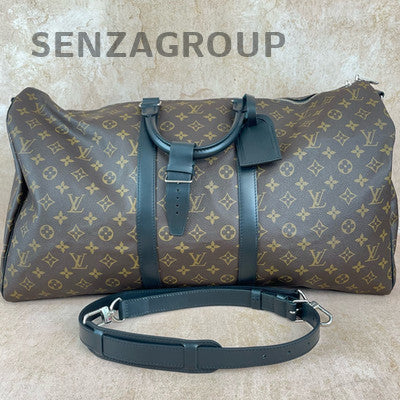 Louis Vuitton Monogram Keepall 55 Travel Bag - Unisex Shoulder Carry