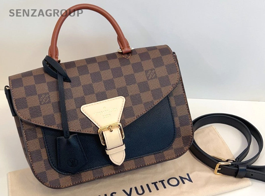Louis Vuitton Beaumarchais Damier Ebene Top handle 2way Shoulder bag