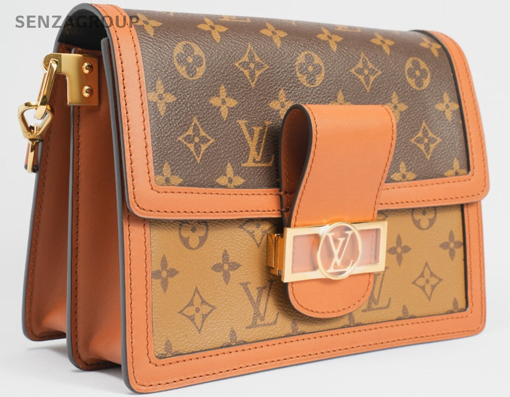 LOUIS VUITTON Monogram Dauphine MM Shoulder Bag M44391 Almost Brand NEW