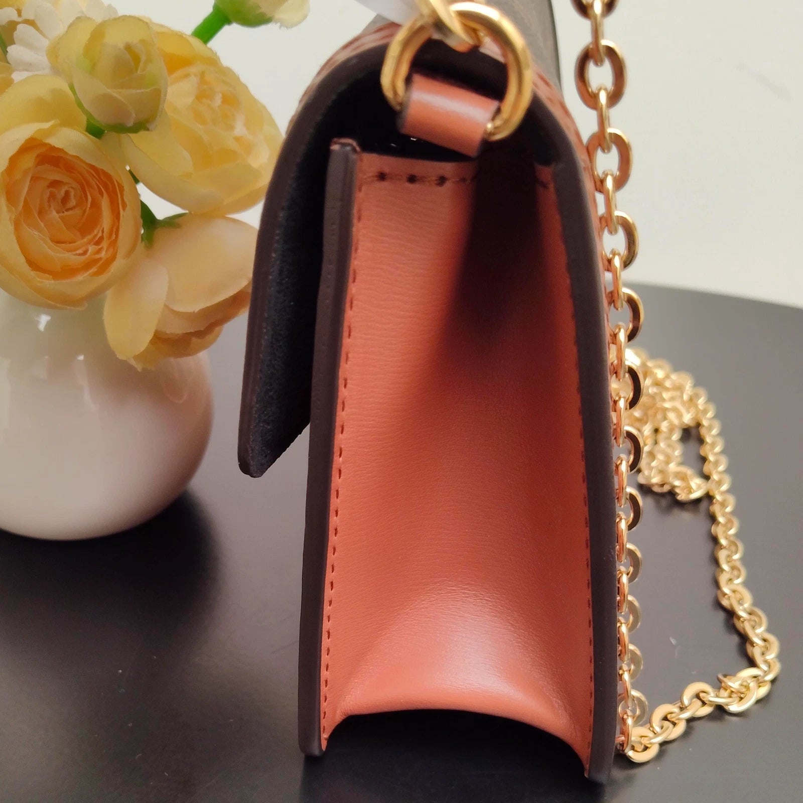Louis Vuitton Dauphine WOC Chain Shoulder Crossbody Bag For Women