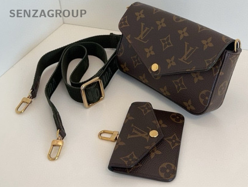 Louis Vuitton Multi Pochette Accessoires Shoulder Bag Canvas New style Women