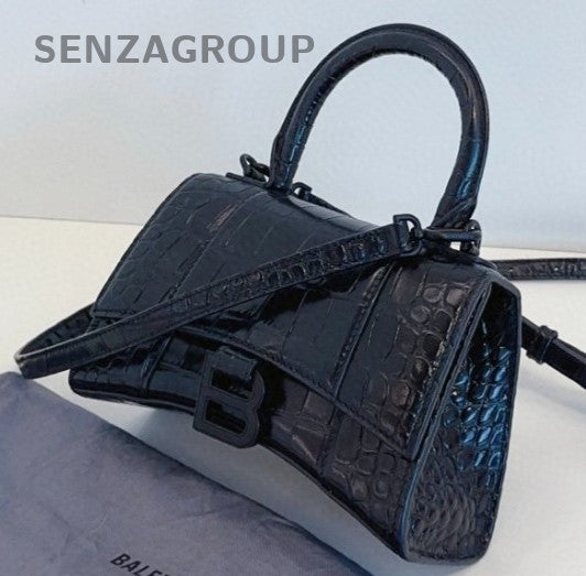 Balenciaga Hourglass soblack XS Top Handlde Handbag Crossbody Almost Brand NEW