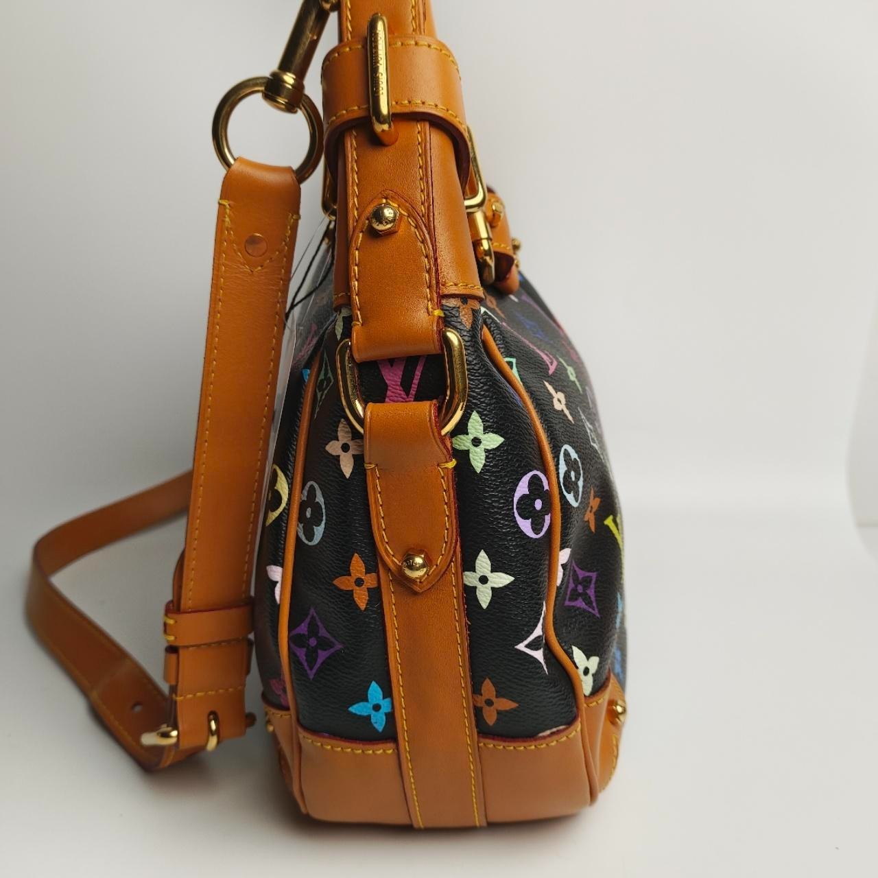 SJ0001 louis vuitton Greta black multicolor