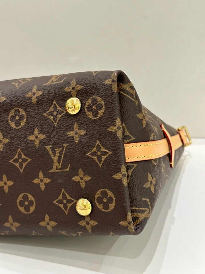 Louis Vuitton Canvas Carryall Small Tote Bag For Women