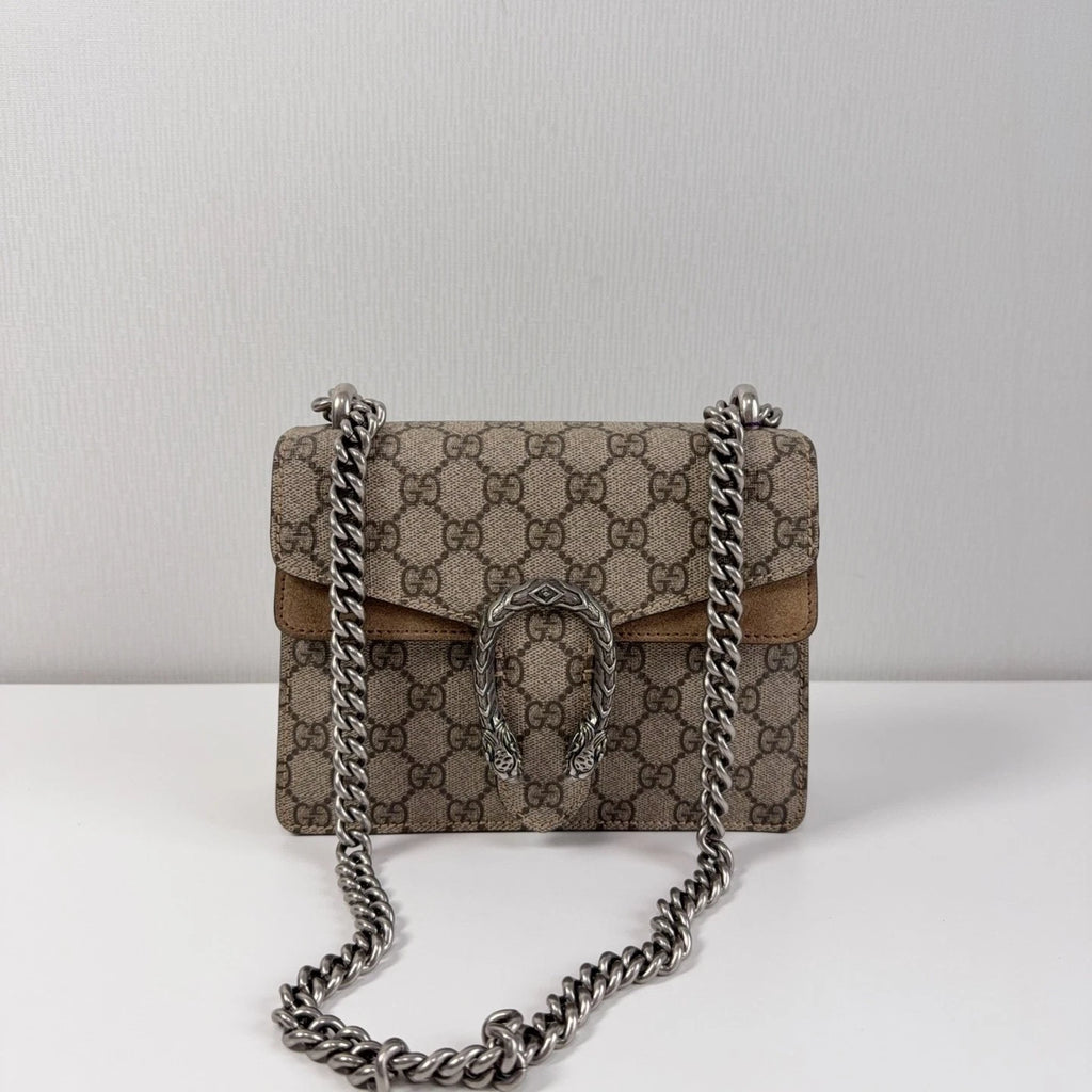 Gucci Dionysus Canvas Shoulder Bag Chain Bag Excellent