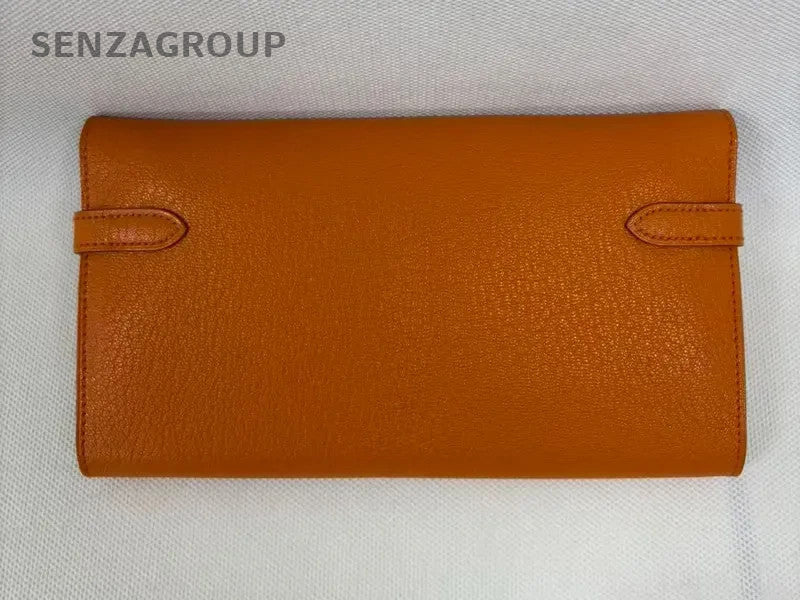SJ0001 Hermes leather wallet Hermès Kelly Chevre