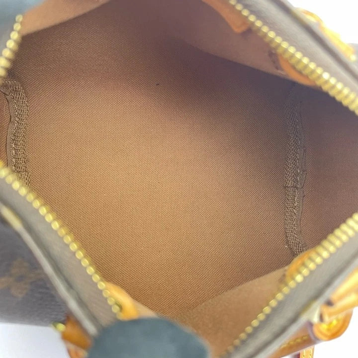 Louis Vuitton Canvas Speedy Nano Crossbody Handbag For Women