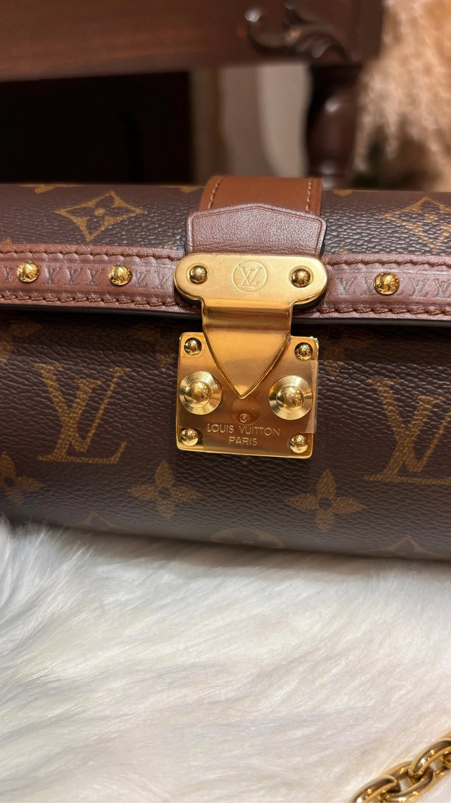 Louis Vuitton Canvas Papillon Cylinder Handbag For Women
