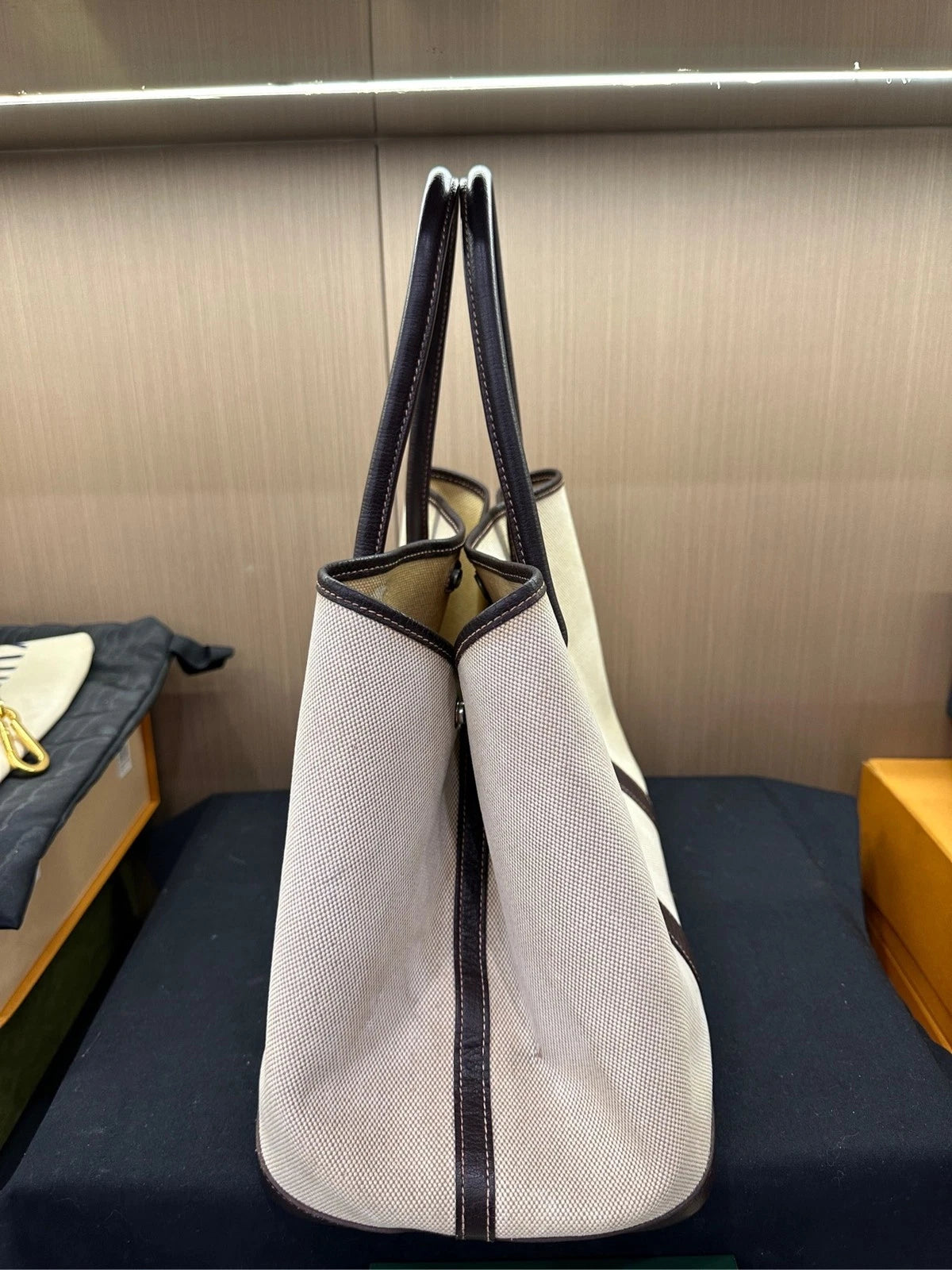Authentic Hermes Garden Party 36 T Stamp Tote Bag For Women