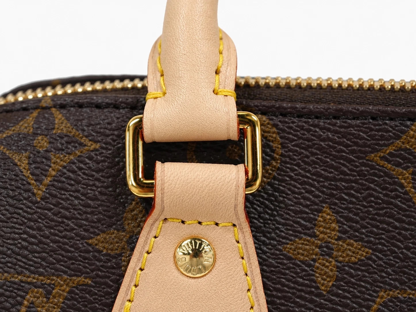Louis Vuitton Speedy20 Monogram Canvas Top Handle Bag Excellent
