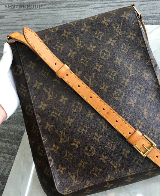 Louis Vuitton Musette GM Monogram Shoulder bag Women Brown Crossbody