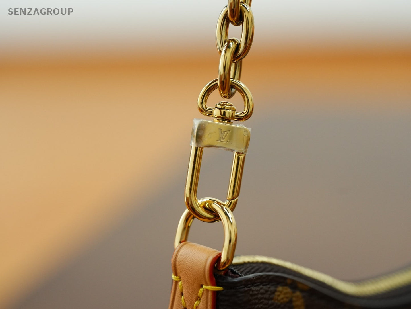Louis Vuitton Nano Boulogne Monogram Chain Shoulder bag Women Almost Brand NEW