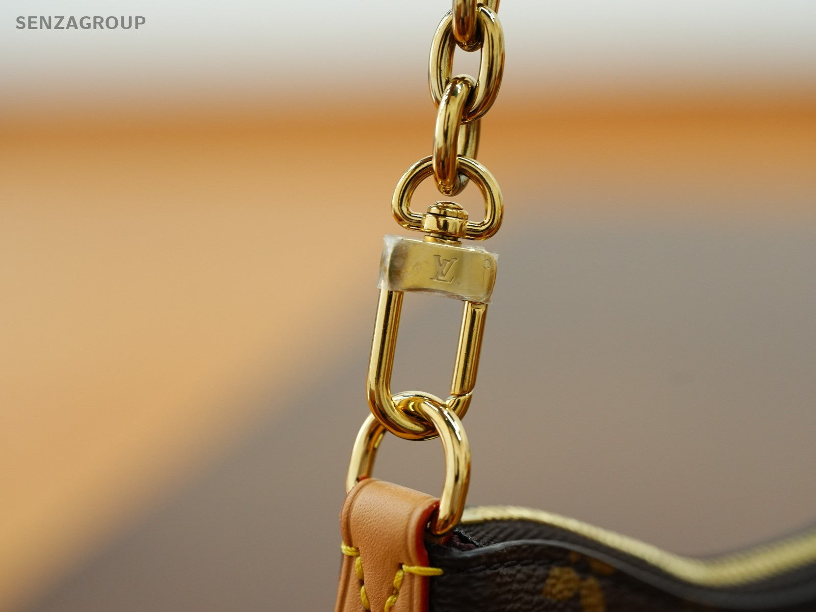 Louis Vuitton Nano Boulogne Monogram Chain Shoulder bag Women Almost Brand NEW
