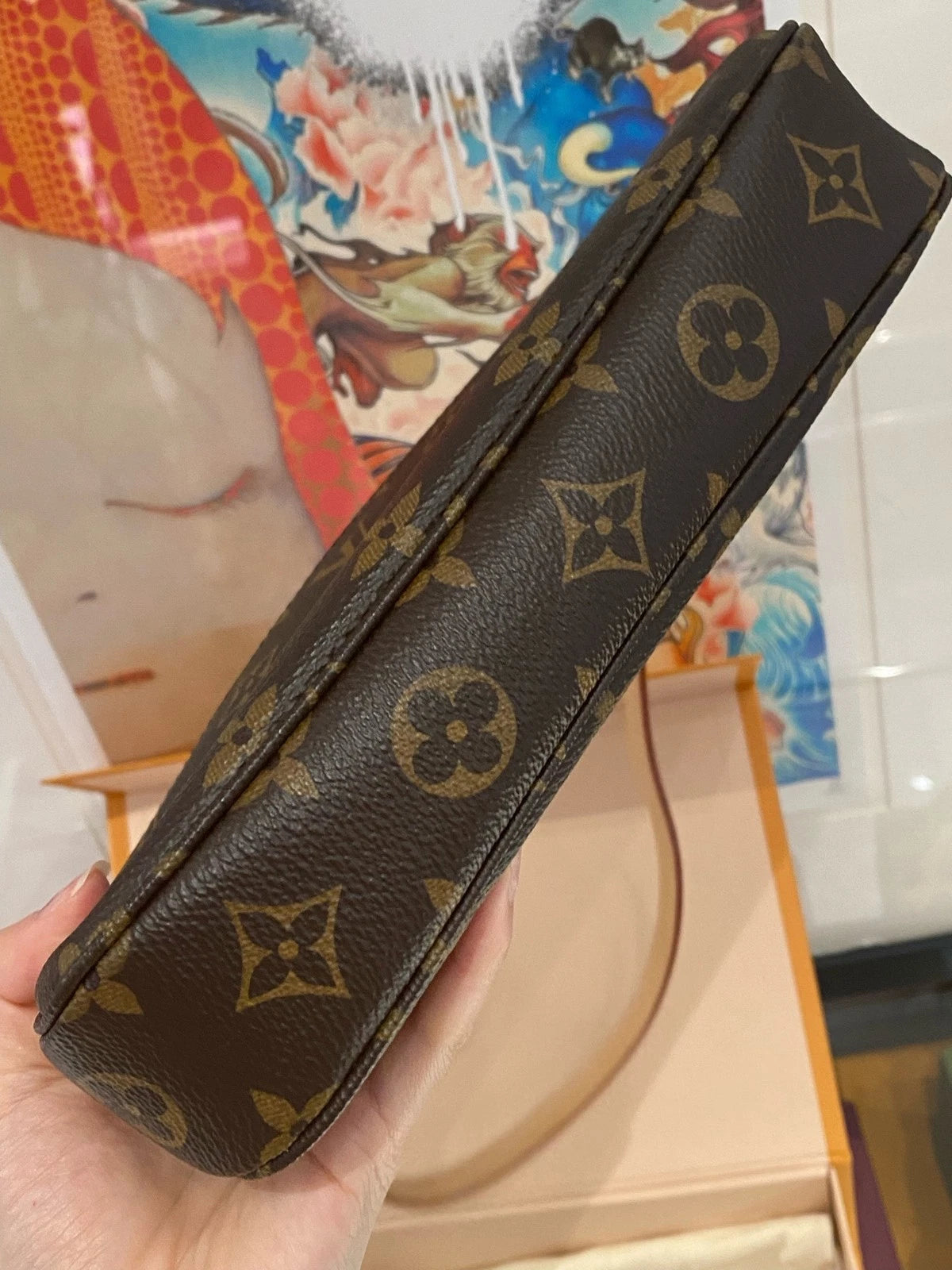 Louis Vuitton Large Mahjong Bag Women Shoulder Crossbody Bag