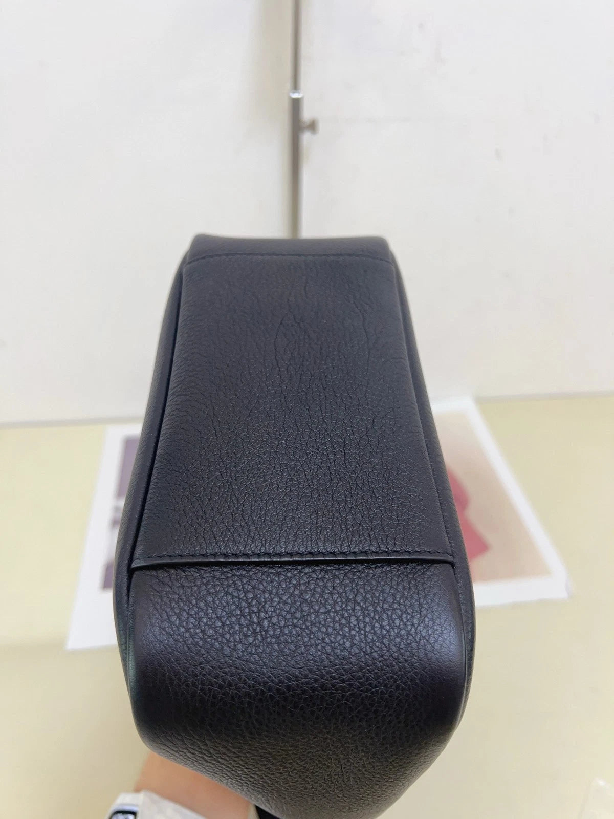 Saint Laurent Hobo PM Shoulder Bag Black Gold Women Fashion Classic