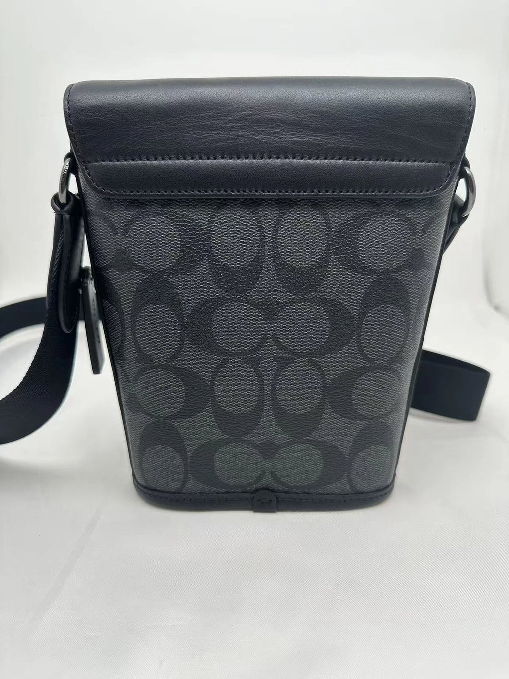 Coach Women Leather Small French Fry Crossbody Bag