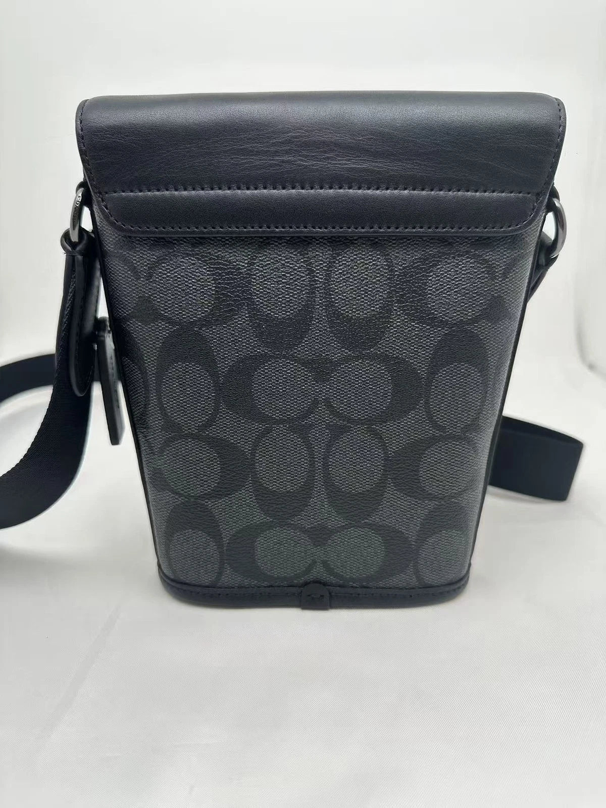 Coach Women Leather Small French Fry Crossbody Bag