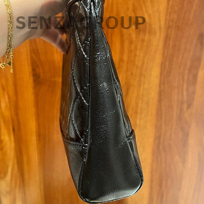Chanel 31 Bag Mini Quilted Black Gold Hardware Women's Fashion Handbag