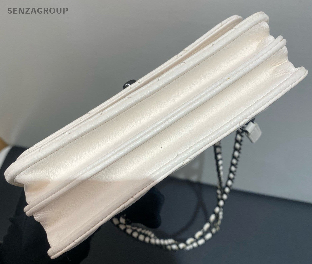 Chanel Trendy CC Chain Shoulder Bag White Black Women Classic Designer