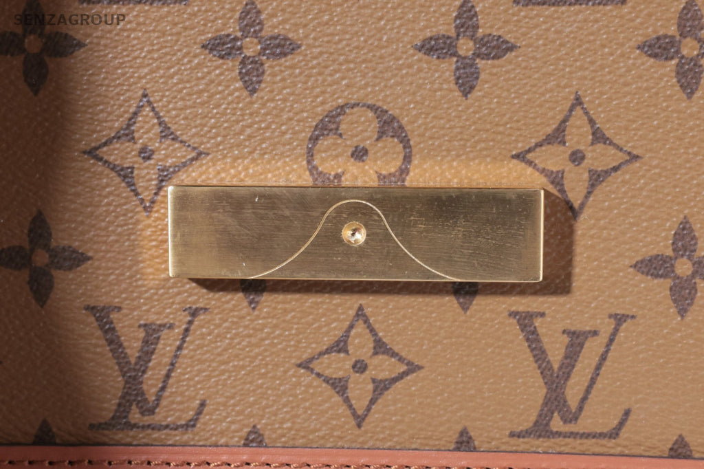 Louis Vuitton Dauphine Monogram PM Shoulder Bag Crossbody Brown Women Classic