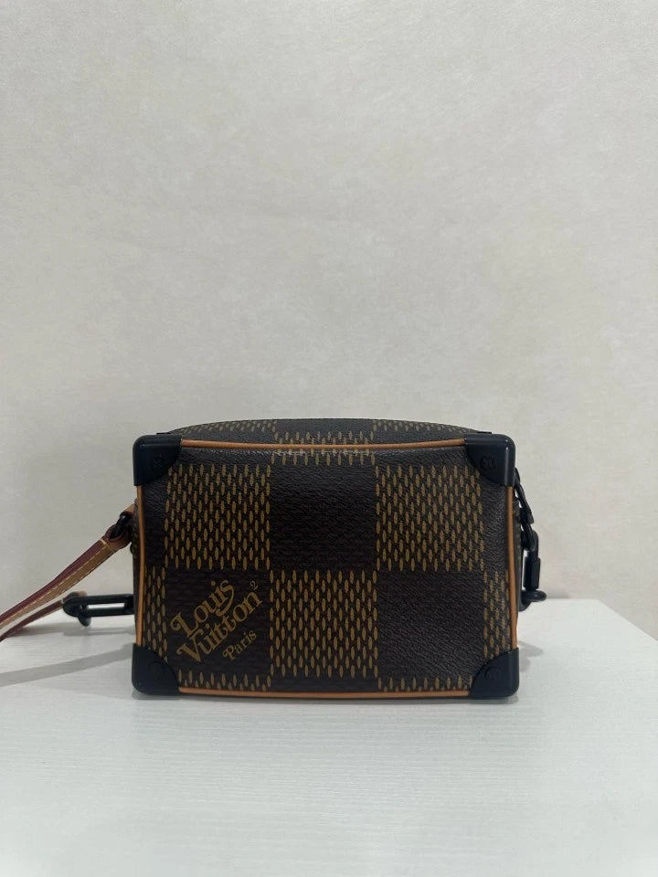 Pre-owned Louis Vuitton x Nigo Soft Trunk Canvas Box Bag Unisex