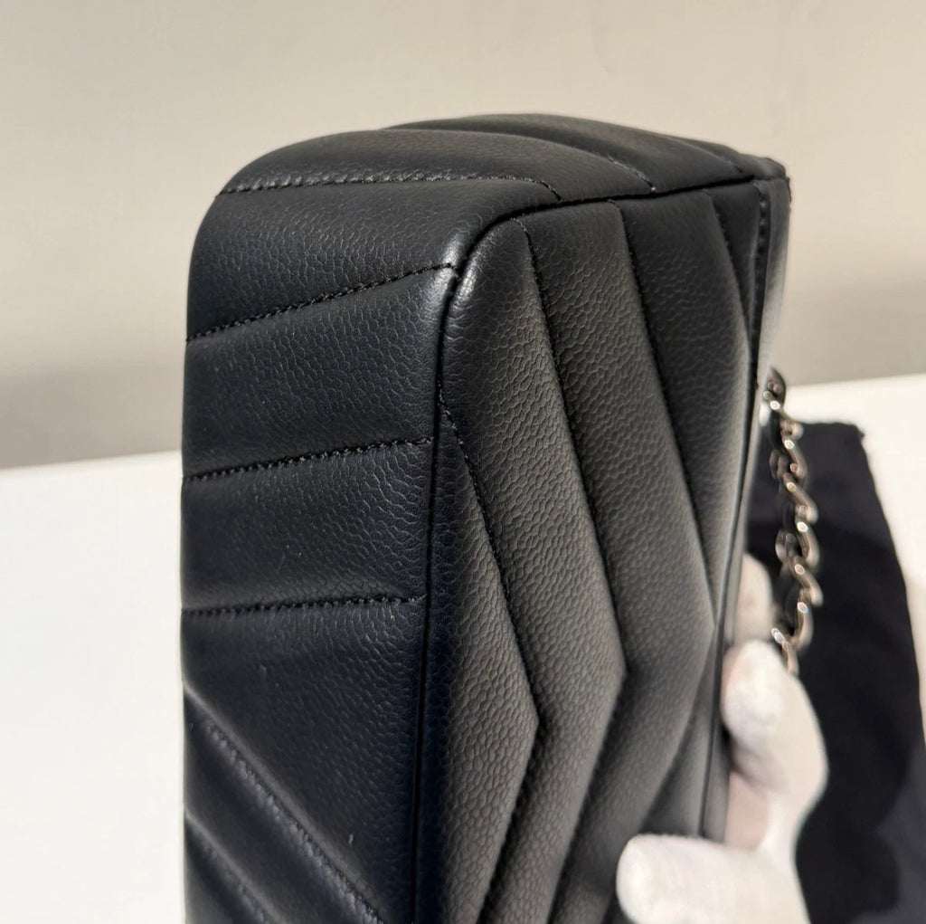 Chanel Classic Flap Big Mini Chain Shoulder Bag Crossbody Calfskin Women