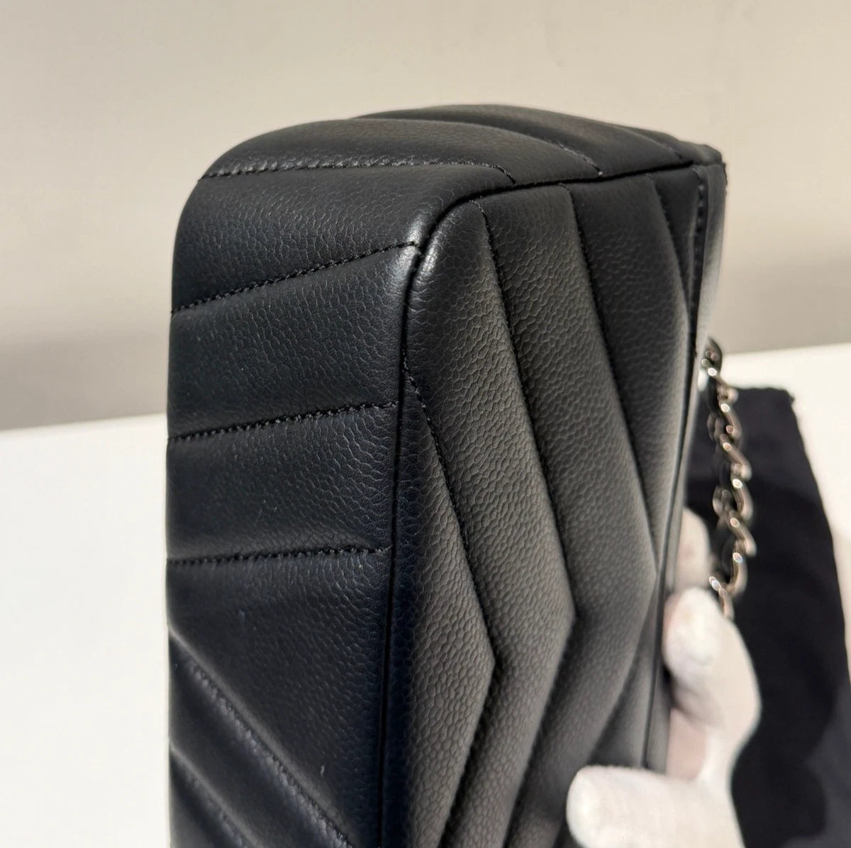 Chanel Classic Flap Big Mini Chain Shoulder Bag Crossbody Calfskin Women