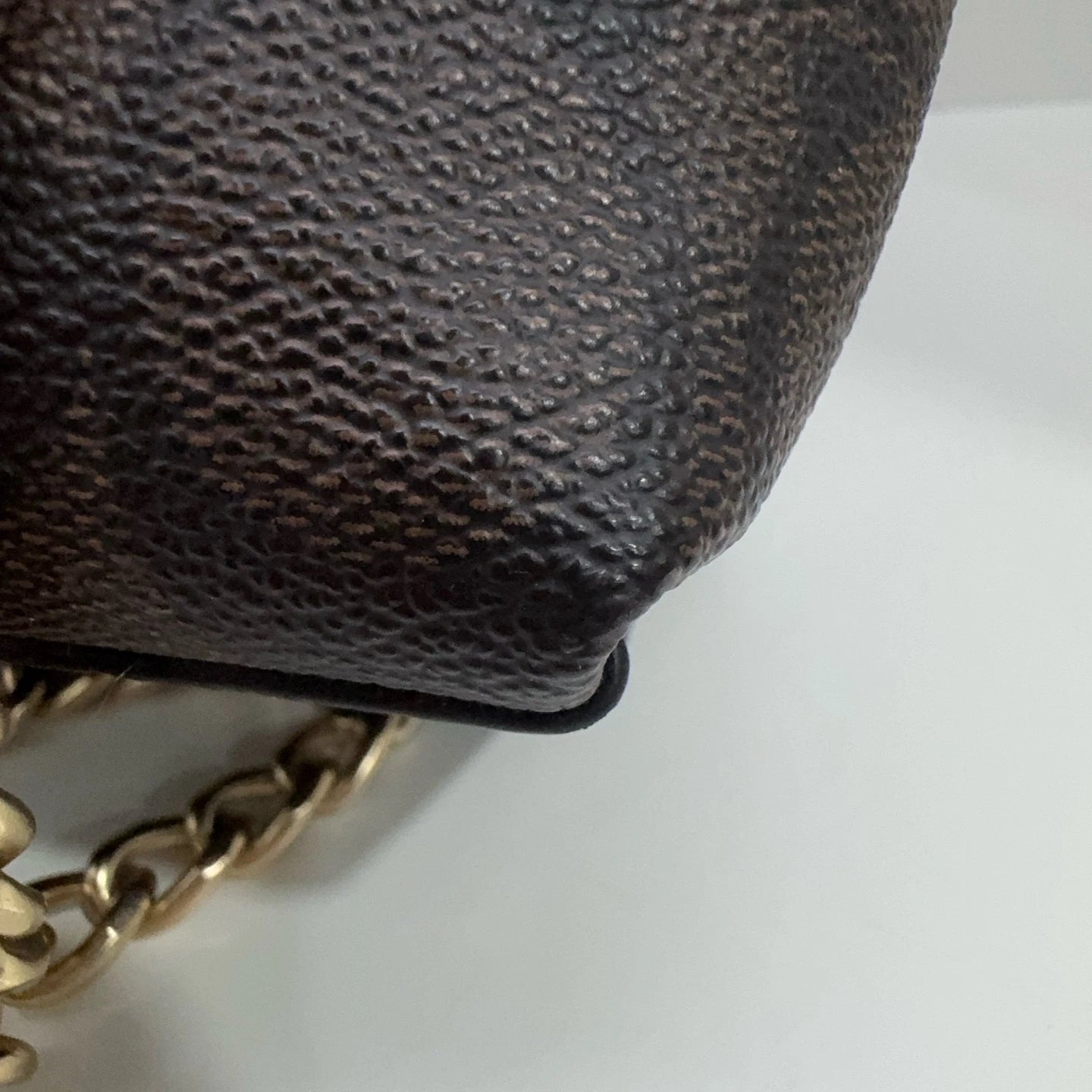 Coach Classic Monogram Pebbled Leather Envelope Crossbody Women