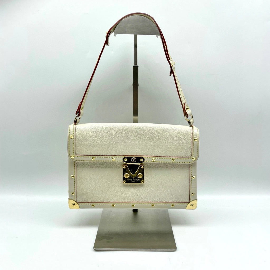 Louis Vuitton Tarantue Suhari Goatskin Rivet Shoulder Bag