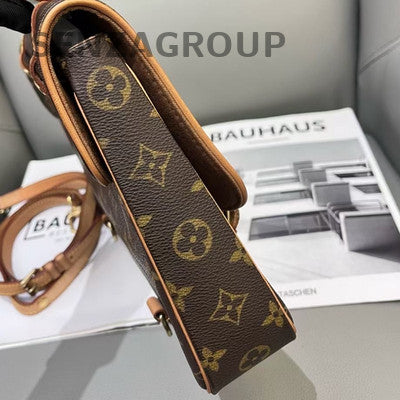 Louis Vuitton Monogram Transformer Large Backpack Brown Gold Buckle Unisex