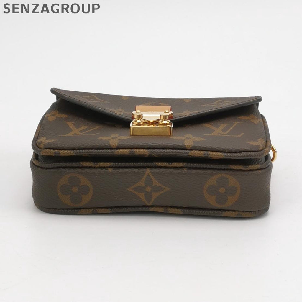 Louis Vuitton Micro Métis Pochette Monogram Chain Crossbody Bag for Women