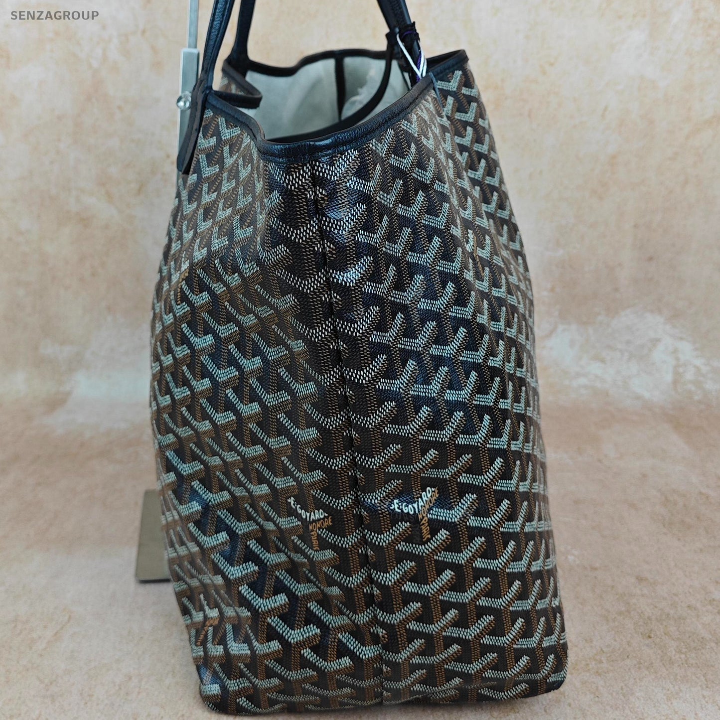 Goyard Black Tote Bag Large Shopping Shoulder Bag Women Classic