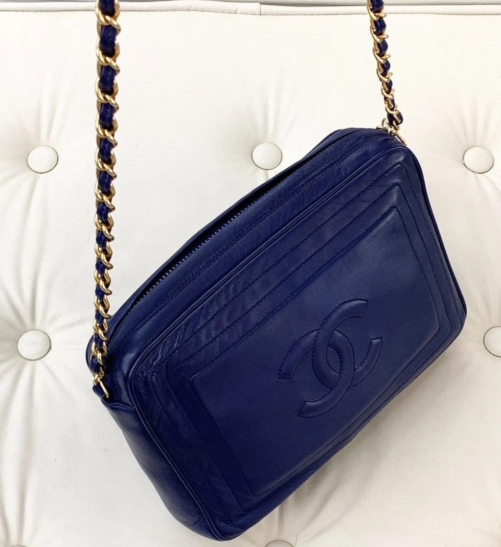 Chanel Tassel Calfskin Chain Camera Bag Shoulder Bag Crossbody Bag Women S