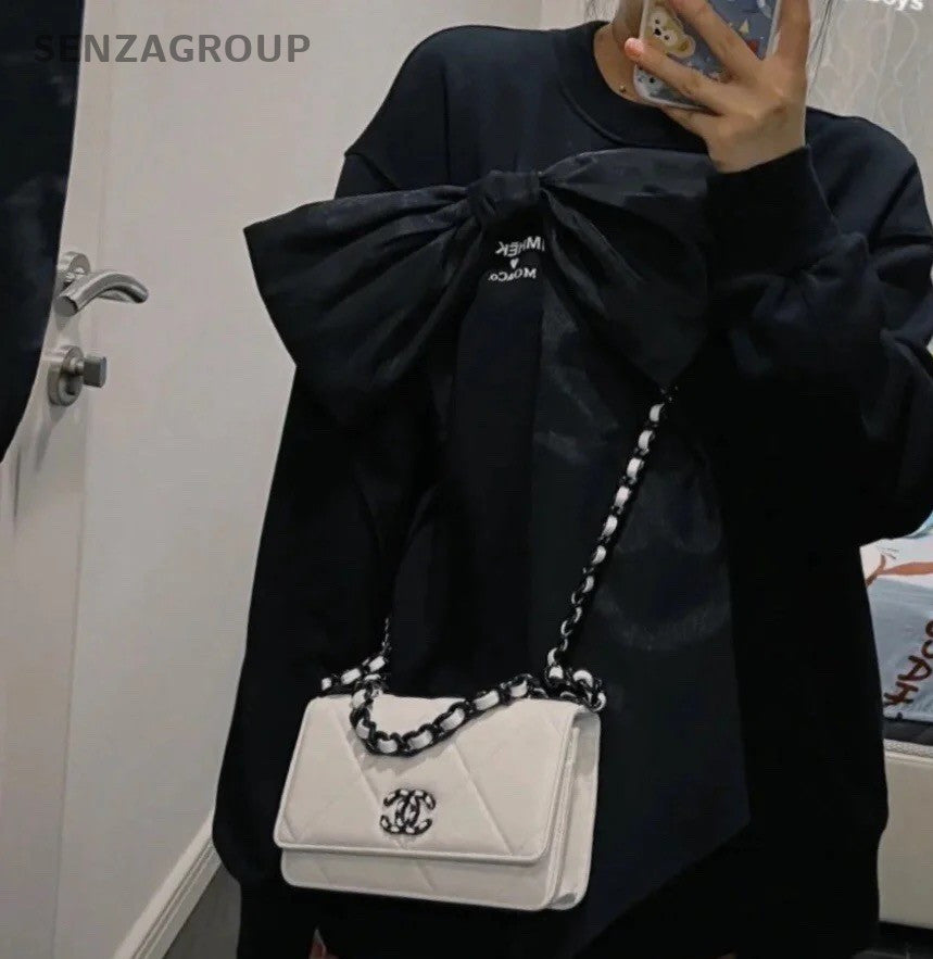 CHANEL 19bag WOC Limited Edition Chain Shoulder bag White Women