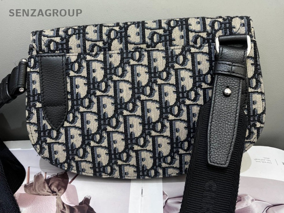 Christian Dior Saddle Monogram Canvas Shoulder bag Classic Crossbody