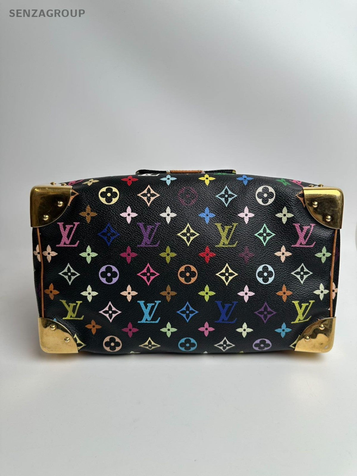 SJ0001 LV Multicolore Speedy 30 Black monogram xp01086