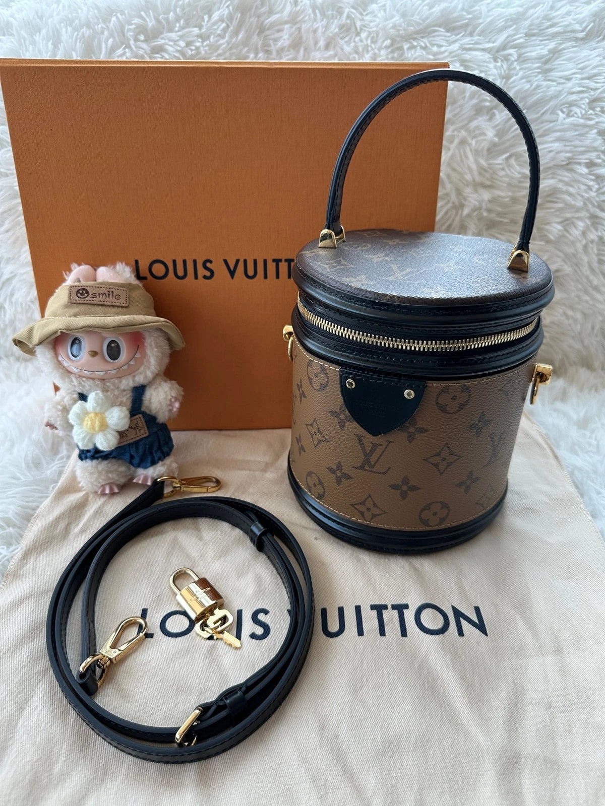 Pre-owned Louis Vuitton Monogram Canvas Bucket Bag For Women