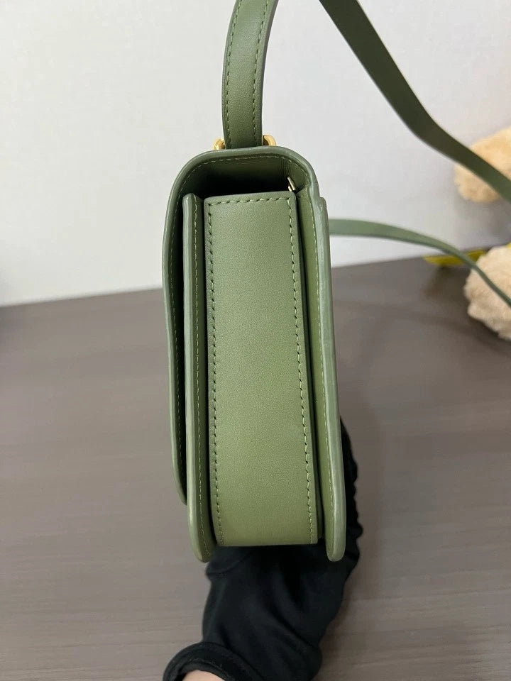 Loewe Green Goya Crossbody Shoulder Bag For Women