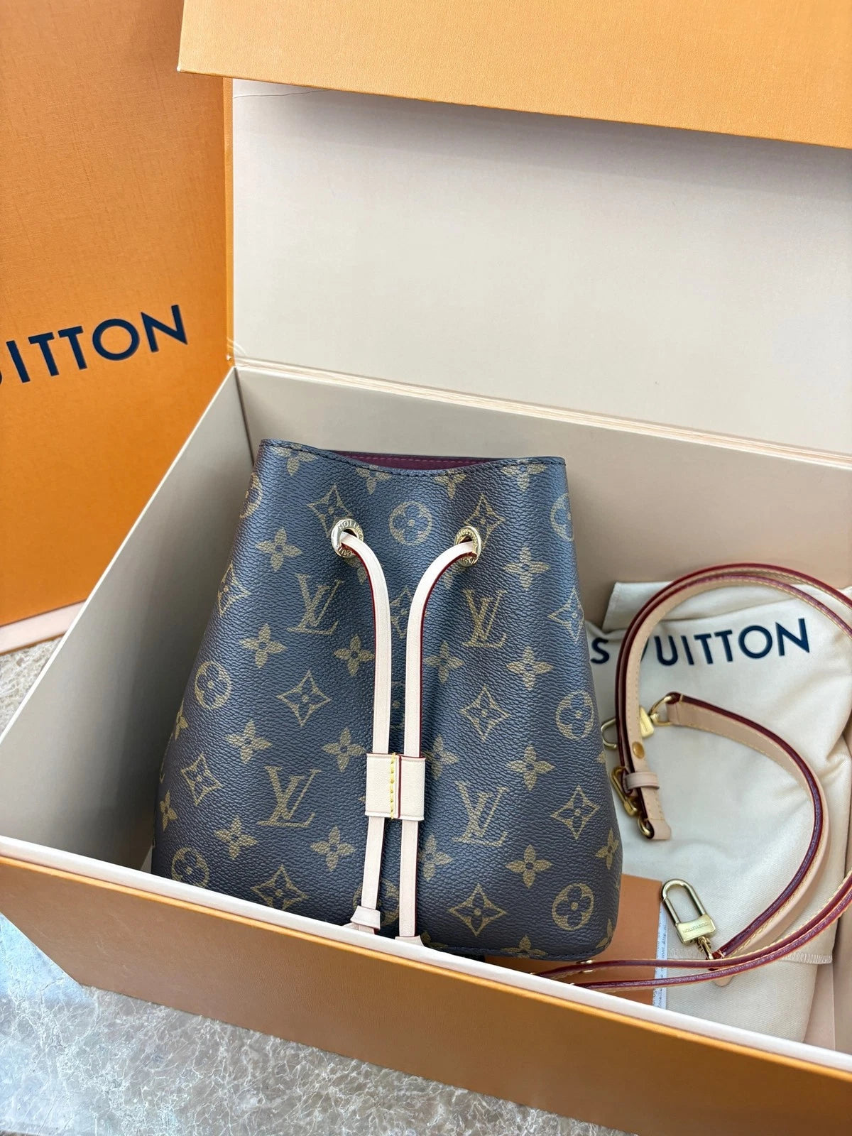 Louis Vuitton NEONOE BB Mini Bucket Bag For Women