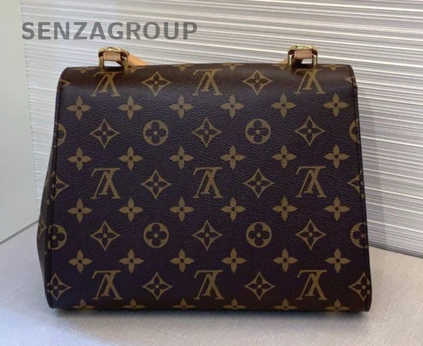 Louis Vuitton Cluny bb Top Handle Monogram2way Shoulder Handbag Almost Brand NEW