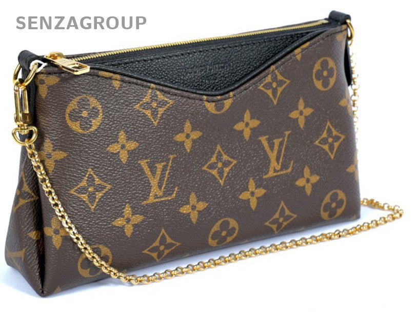 Louis Vuitton M41639 Monogram Pallas Clutch  Shoulder Bag