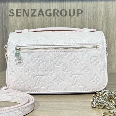 Louis Vuitton Monogram Empreinte East West Pochette Metis Shoulder Bag Women