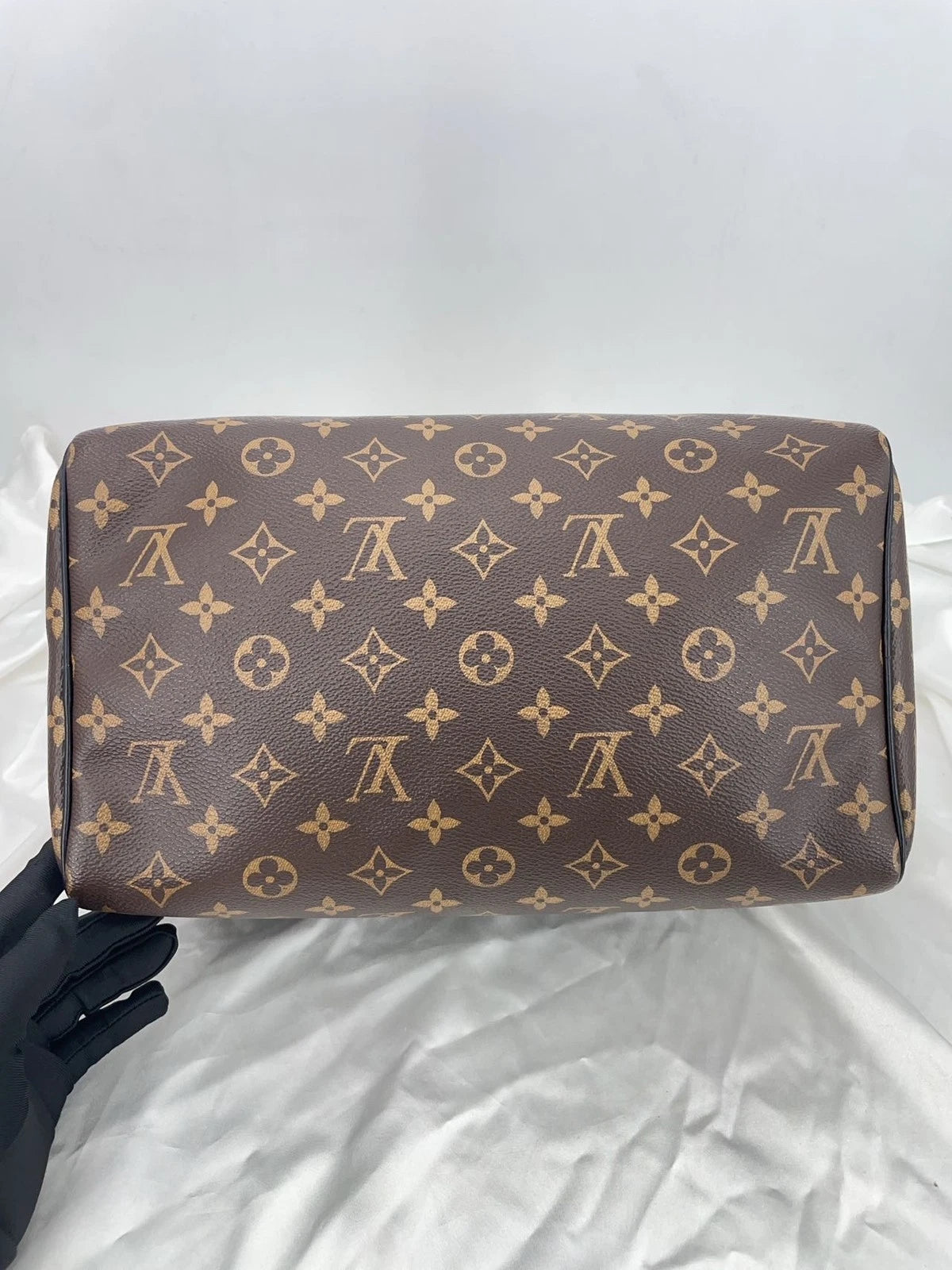 New Louis Vuitton Canvas Speedy 30 Top Handle Handbag For Women